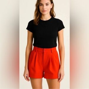 Betabrand 90s pleated shorts